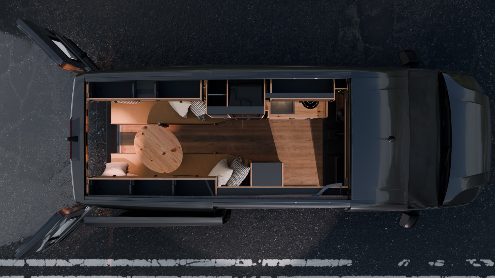 Campervan Belchen 600 mit Allradantrieb auf Basis MAN TGE 4×4