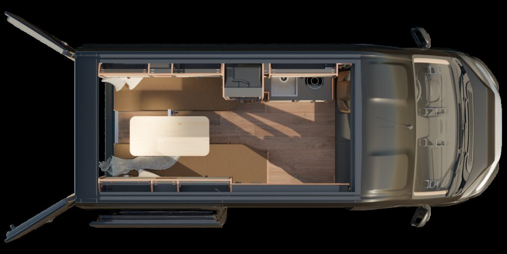 Campervan Schauinsland 540 auf Basis Fiat Ducato, 541 cm Länge
