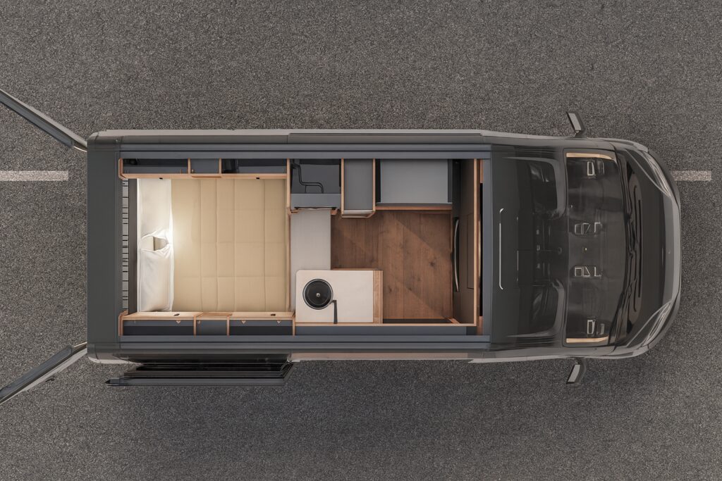 Campervan Schauinsland 540 D auf Basis Fiat Ducato, 541 cm Länge
